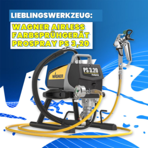 Abb. Wagner Airless Farbsprühgerät ProSpray PS 3,20 Andys Lieblingswerkzeug