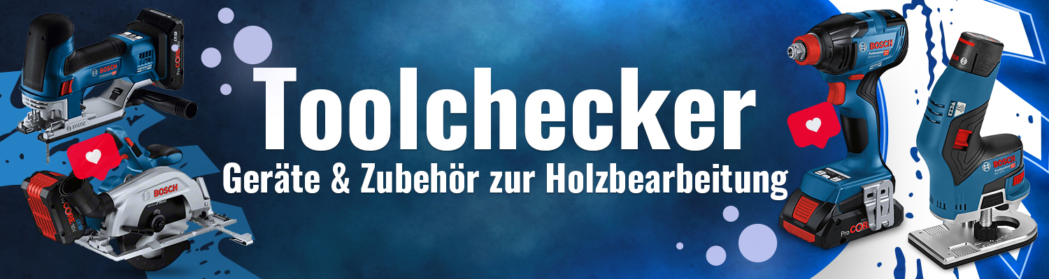 Headerbild Toolchecker Holzgeräte