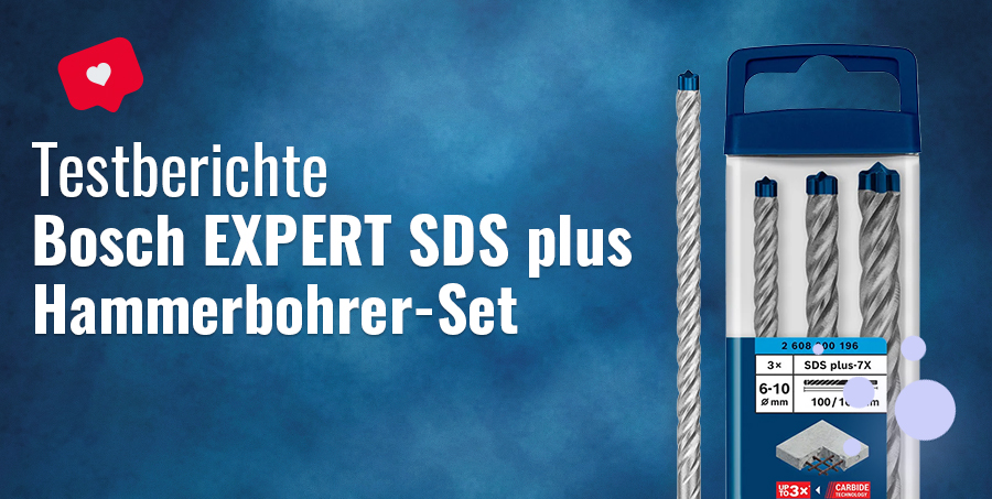 Testberichte-Bosch-EXPERT SDS Plus Bohrhammer Set